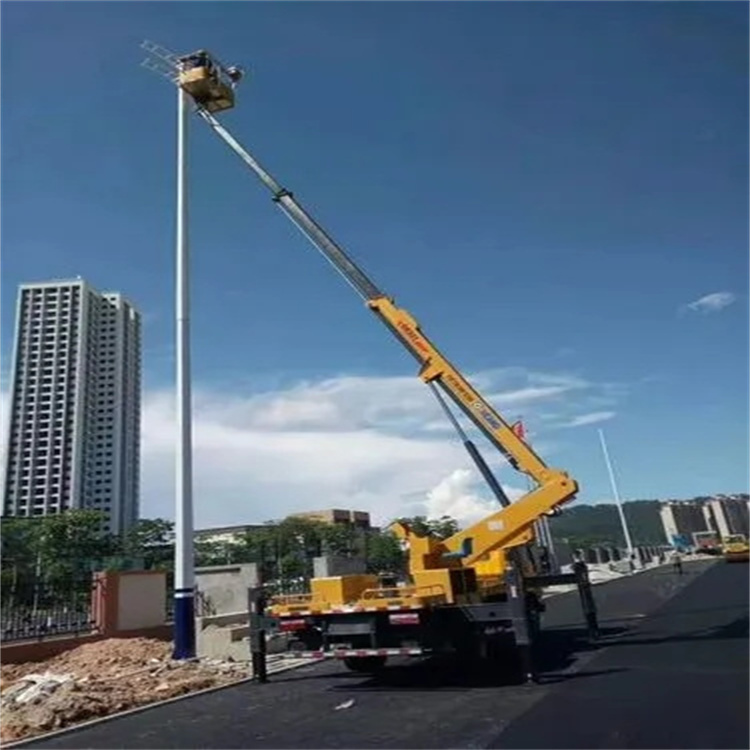 五通桥维修路灯的曲臂升降车出租